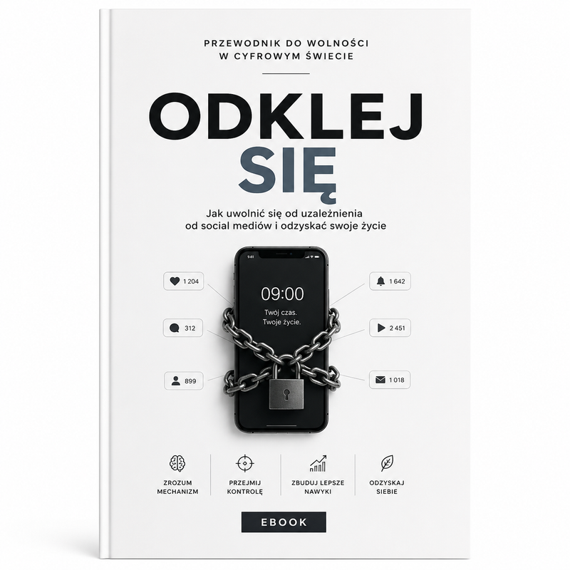 E-Book – Odklej Się: Przewodnik do wolności w cyfrowym świecie